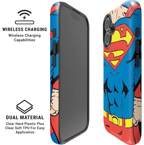 DC Comics Superman Vintage Chest iPhone 17 Magsafe Impact Case