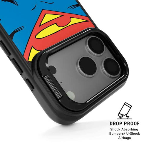 DC Comics Superman Vintage Chest iPhone 17 Pro Kickstand Case