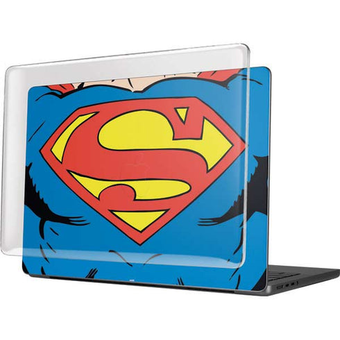 DC Comics Superman Vintage Chest MacBook Pro 14in (2021-24) Case plus Skin