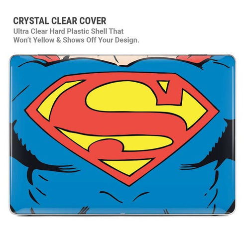 DC Comics Superman Vintage Chest MacBook Pro 14in (2021-24) Case plus Skin