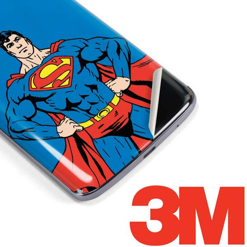DC Comics Superman Vintage Chest Moto E5 Plus Skin