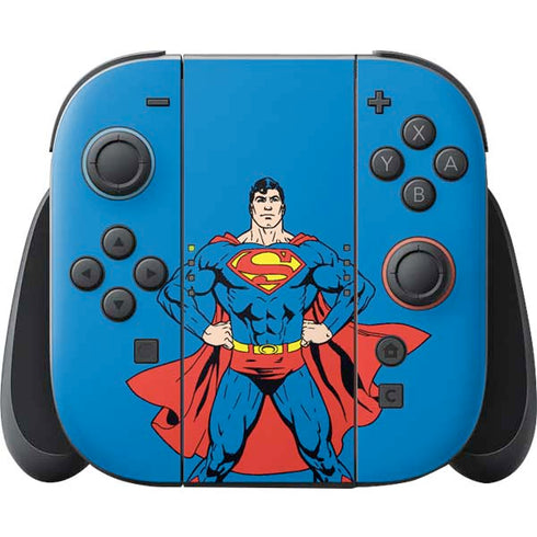 DC Comics Superman Vintage Chest Nintendo Switch 2 (2025) Joy-Con Controller Skin