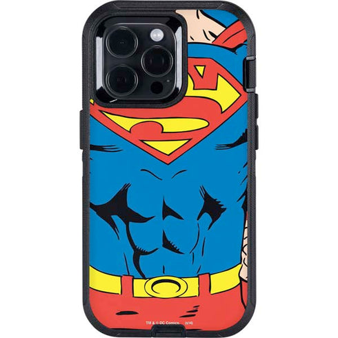DC Comics Superman Vintage Chest Otterbox Defender iPhone Skin