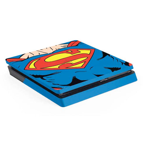 DC Comics Superman Vintage Chest PS4 Slim Skin
