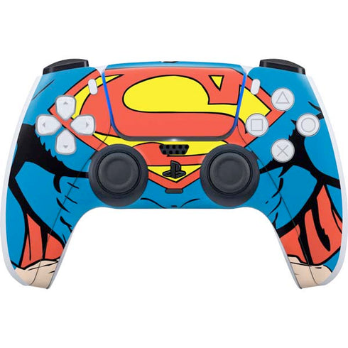DC Comics Superman Vintage Chest PlayStation PS5 Skins