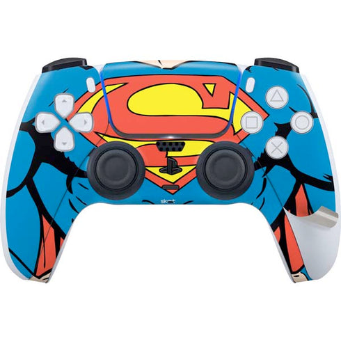 DC Comics Superman Vintage Chest PS5 Pro Bundle Skin