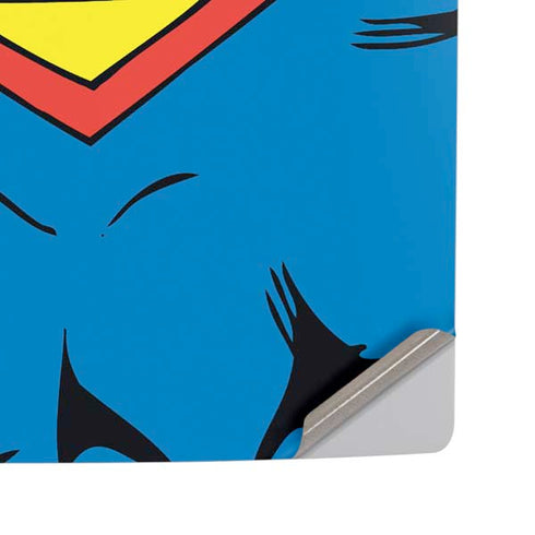 DC Comics Superman Vintage Chest PS5 Pro Disk Console Skin