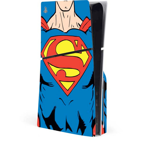 DC Comics Superman Vintage Chest PlayStation PS5 Skins