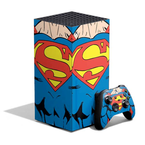 DC Comics Superman Vintage Chest XBox Series X Digital Edition Bundle Skin