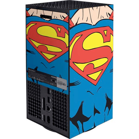 DC Comics Superman Vintage Chest XBox Series X Digital Edition Bundle Skin