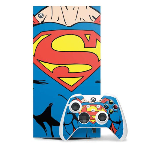DC Comics Superman Vintage Chest Xbox Series X Skins