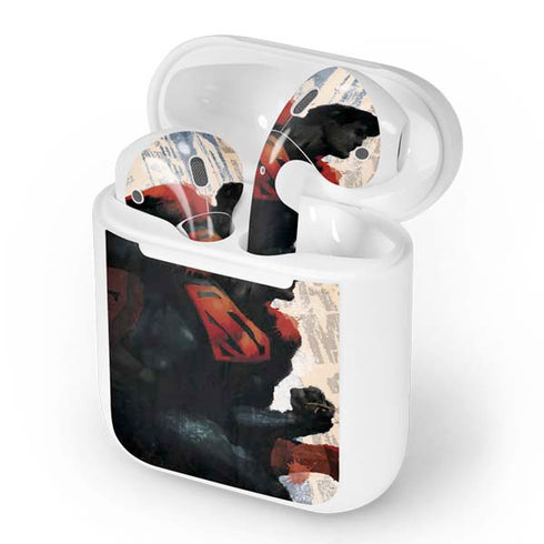 DC Comics Superman Color Sketch Apple AirPods Skin