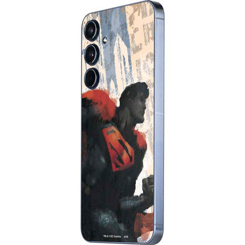 DC Comics Superman Color Sketch Galaxy A35 5G Skin