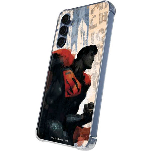 DC Comics Superman Color Sketch Galaxy A55 5G Clear Case