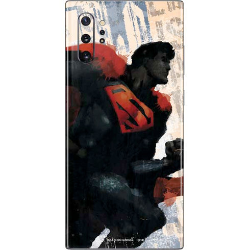 DC Comics Superman Color Sketch Galaxy Note 10 Plus Skin
