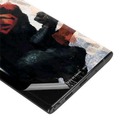 DC Comics Superman Color Sketch Galaxy Note 10 Plus Skin