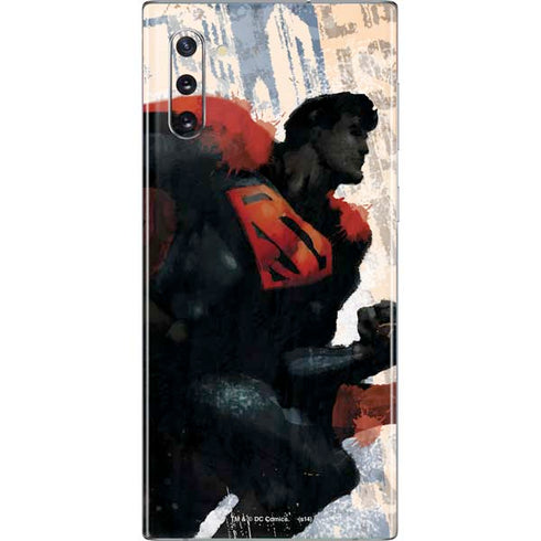 DC Comics Superman Color Sketch Galaxy Note 10 Skin