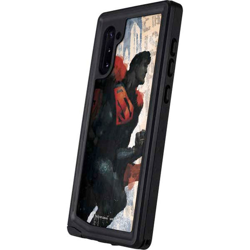 DC Comics Superman Color Sketch Galaxy Note 10 Waterproof Case