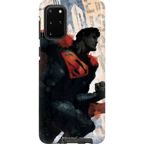 DC Comics Superman Color Sketch Galaxy S20 Plus Pro Case