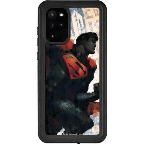 DC Comics Superman Color Sketch Galaxy S20 Plus Waterproof Case