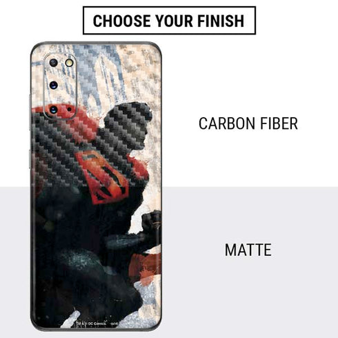 DC Comics Superman Color Sketch Galaxy S20 Skin