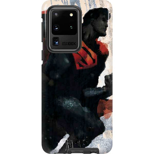 DC Comics Superman Color Sketch Galaxy S20 Ultra 5G Pro Case