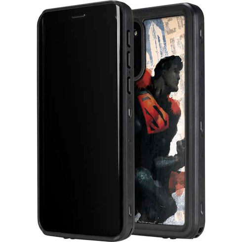 DC Comics Superman Color Sketch Galaxy S20 Waterproof Case