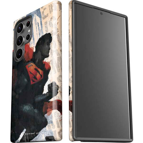 DC Comics Superman Color Sketch Galaxy S23 Ultra Pro Case