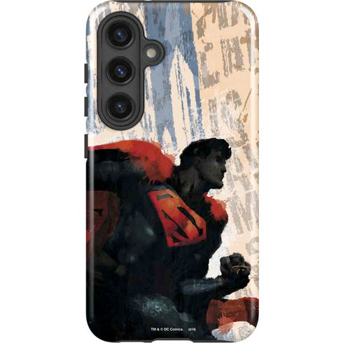 DC Comics Superman Color Sketch Galaxy S25 Impact Case