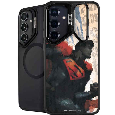 DC Comics Superman Color Sketch Galaxy S24 Plus Kickstand Case