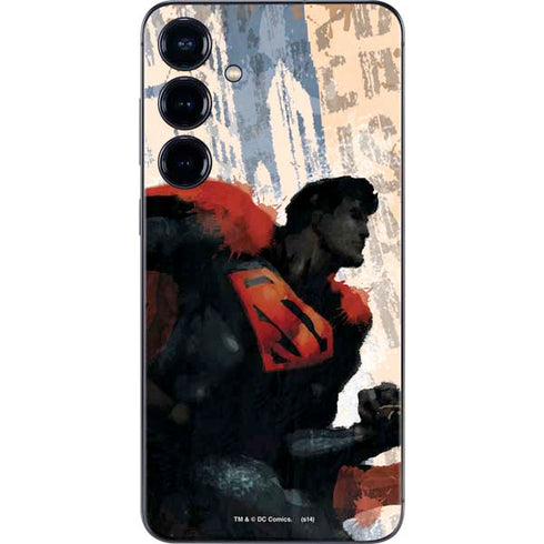 DC Comics Superman Color Sketch Galaxy S24 Skin