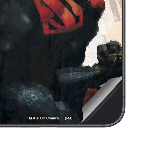 DC Comics Superman Color Sketch Galaxy S25 Skin