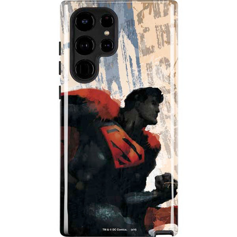 DC Comics Superman Color Sketch Galaxy S25 Ultra Impact Case