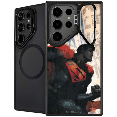 DC Comics Superman Color Sketch Galaxy S25 Ultra Kickstand Case