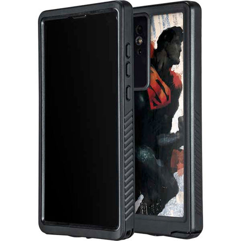 DC Comics Superman Color Sketch Galaxy S24 Ultra Waterproof Case