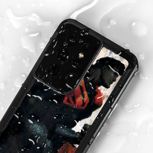 DC Comics Superman Color Sketch Galaxy S24 Ultra Waterproof Case