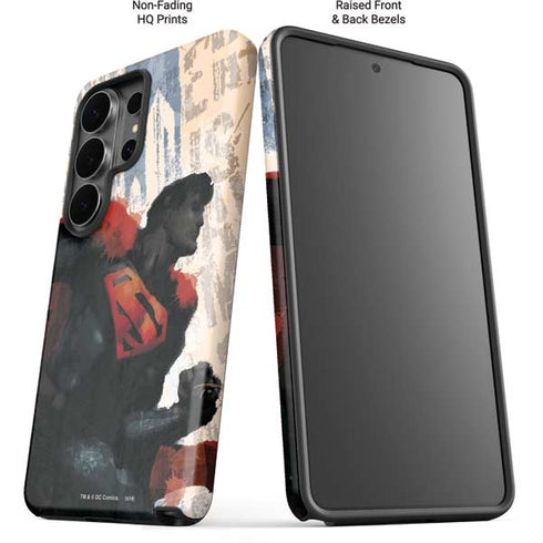 DC Comics Superman Color Sketch Galaxy S26 Ultra Impact Case