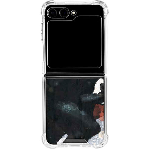 DC Comics Superman Color Sketch Galaxy Z Flip6 Clear Case