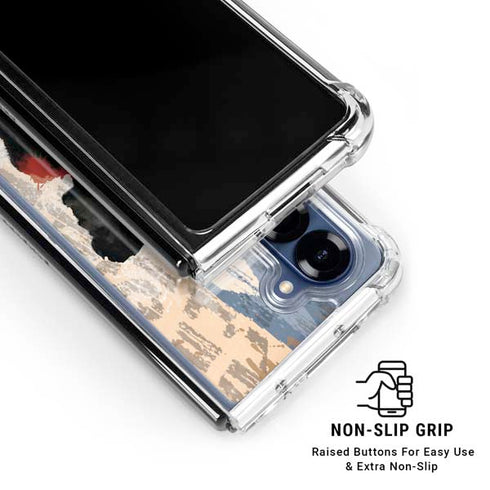 DC Comics Superman Color Sketch Galaxy Z Fold6 Clear Case