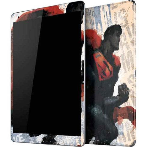 DC Comics Superman Color Sketch iPad Skins