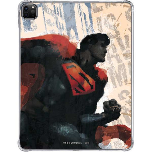 DC Comics Superman Color Sketch iPad Pro 11in (2024) Clear Case