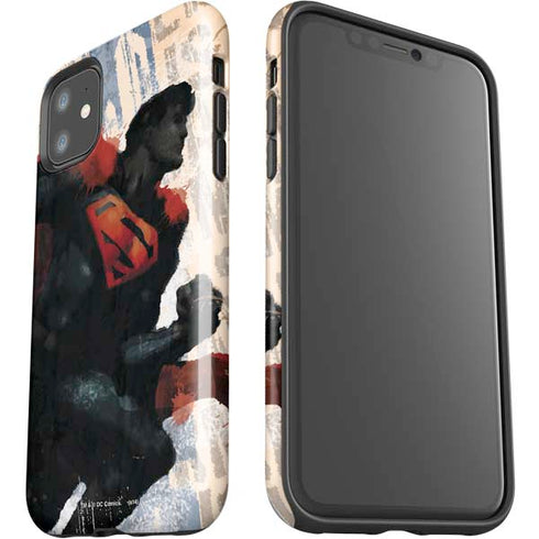DC Comics Superman Color Sketch iPhone 11 Impact Case