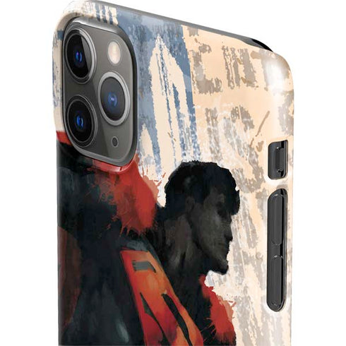 DC Comics Superman Color Sketch iPhone 11 Pro Max Lite Case