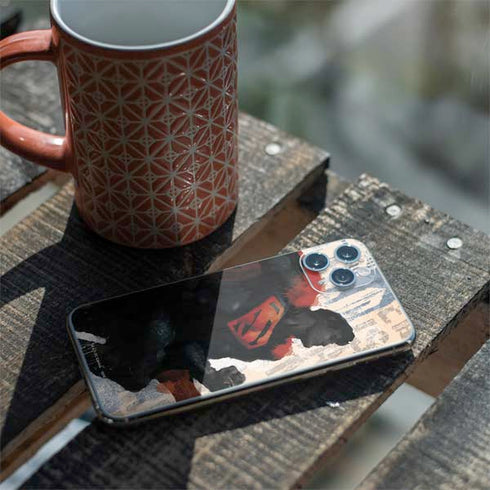 DC Comics Superman Color Sketch iPhone 11 Pro Skin