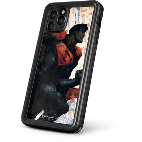 DC Comics Superman Color Sketch iPhone 11 Pro Waterproof Case