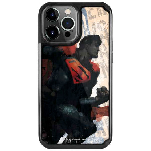 DC Comics Superman Color Sketch iPhone Cases