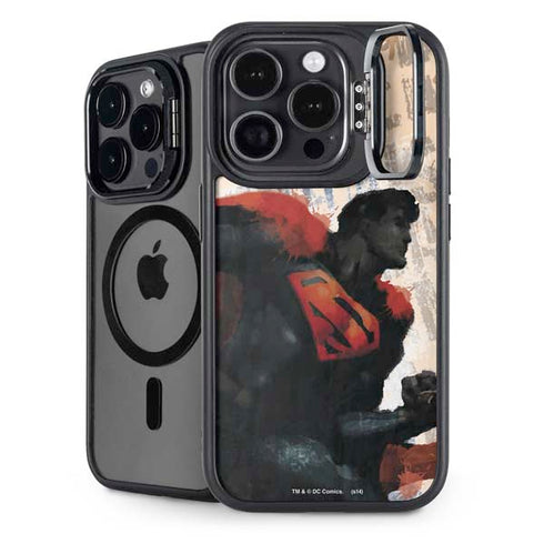 DC Comics Superman Color Sketch iPhone 13 Pro Max Kickstand Case