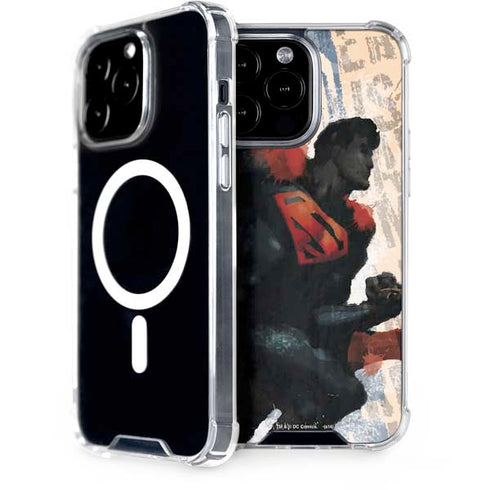 DC Comics Superman Color Sketch iPhone Cases