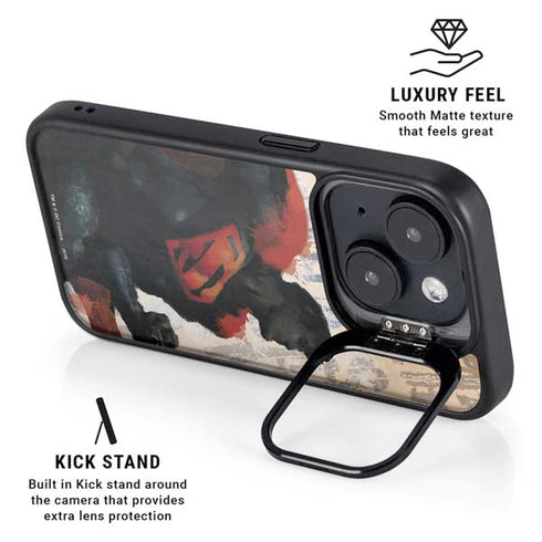 DC Comics Superman Color Sketch iPhone 14 Kickstand Case