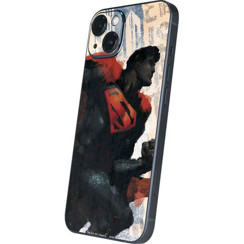 DC Comics Superman Color Sketch iPhone Skins
